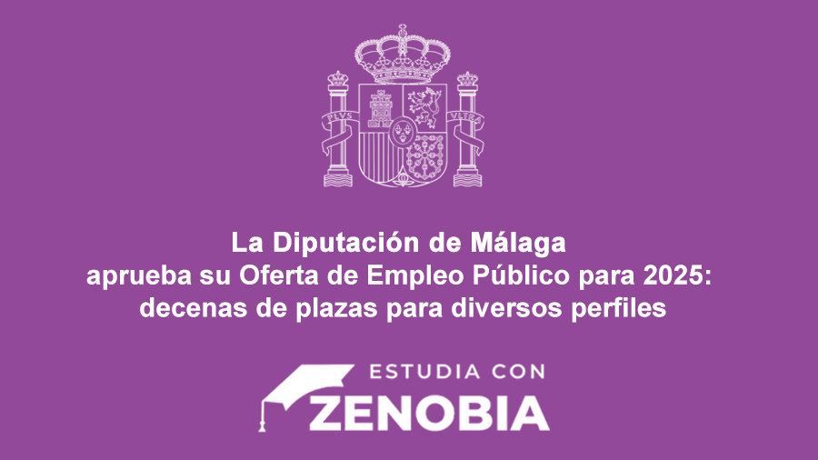 La Diputación de Málaga aprueba su Oferta de Empleo Público para 2025: decenas de plazas para diversos perfiles