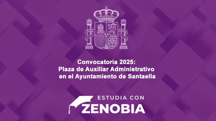 Convocatoria 2025: Plaza de Auxiliar Administrativo en el Ayuntamiento de Santaella