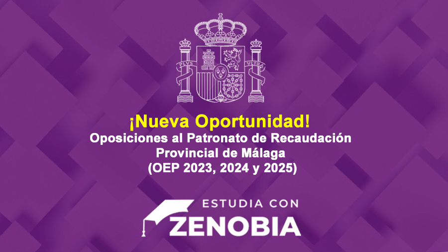 Oposiciones Patronato Recaudación Málaga 2026: Bases y Plazas (OEP 23-25)